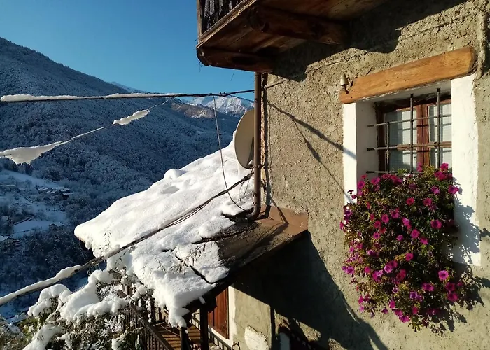 Dağ evi Il Cassero Pomaretto